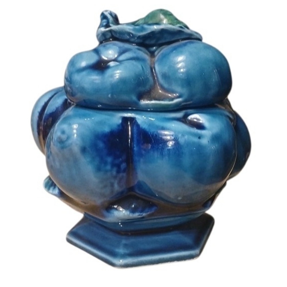 Mood Indigo Blue Sugar Dish Bowl - Picture 3 of 7
